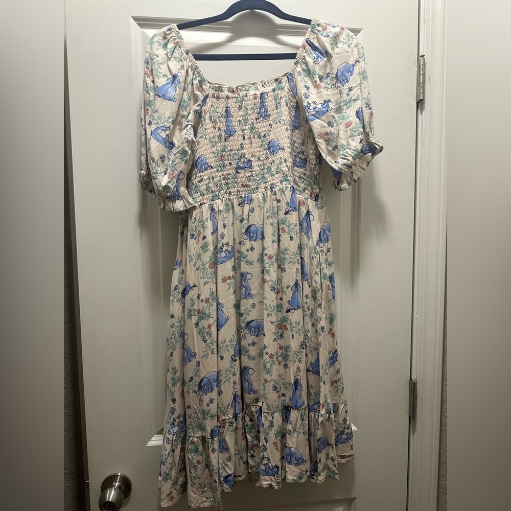Boxlunch Disney Winnie The Pooh Eeyore Smocked Dress Brand New with Tags